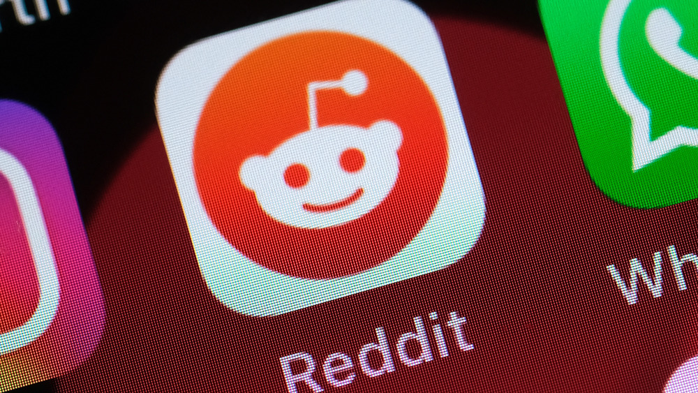 Reddit social media app