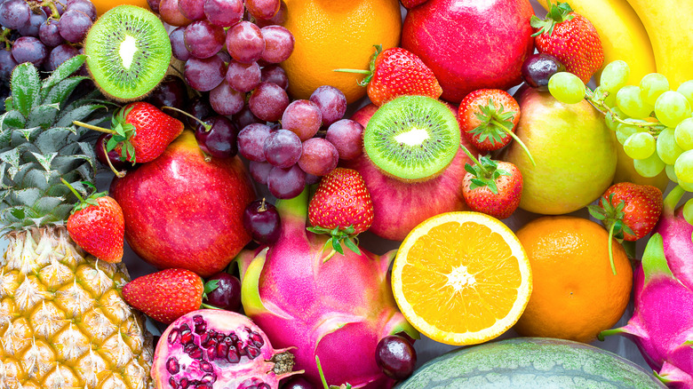 assorted fruits and vegatables
