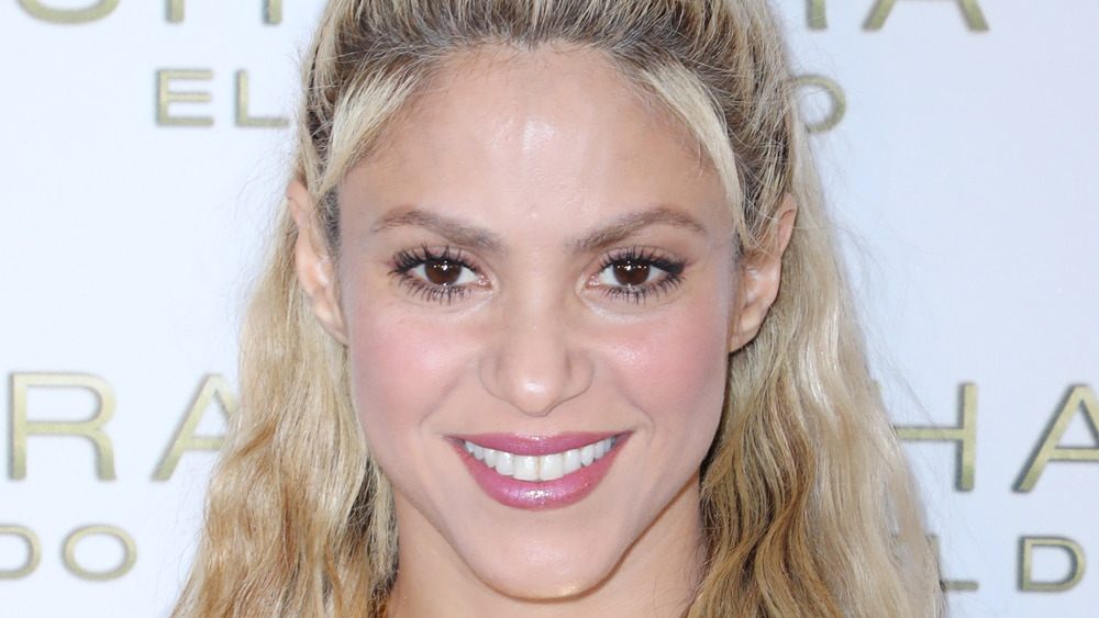 A close up of Shakira