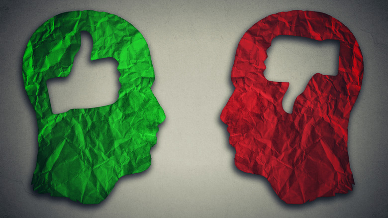 two opposing sides concept
