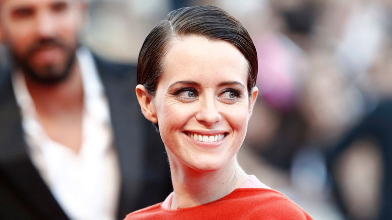 Close up image of Claire Foy