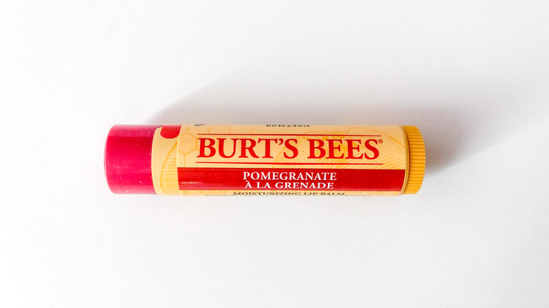 tube of Burt's Bees lip balm