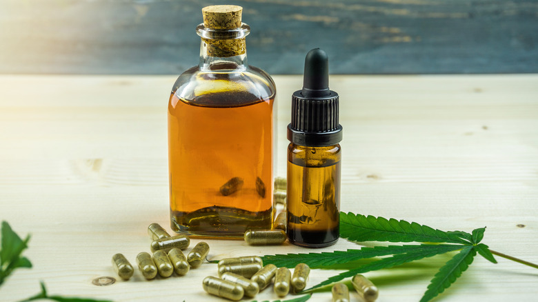 CBD tinctures and supplements