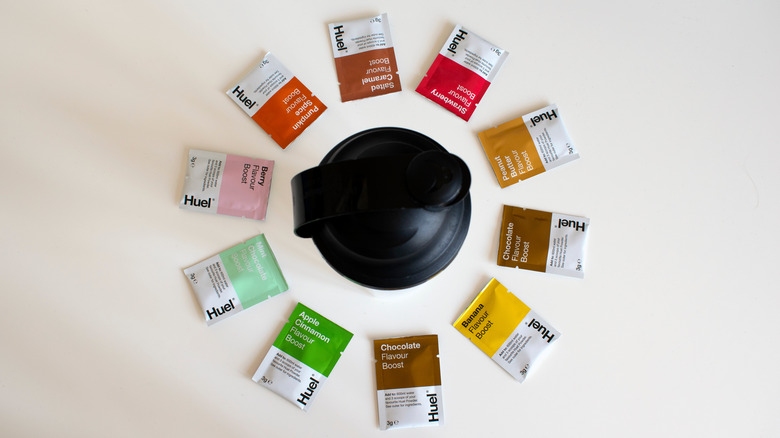 many flavors of huel products