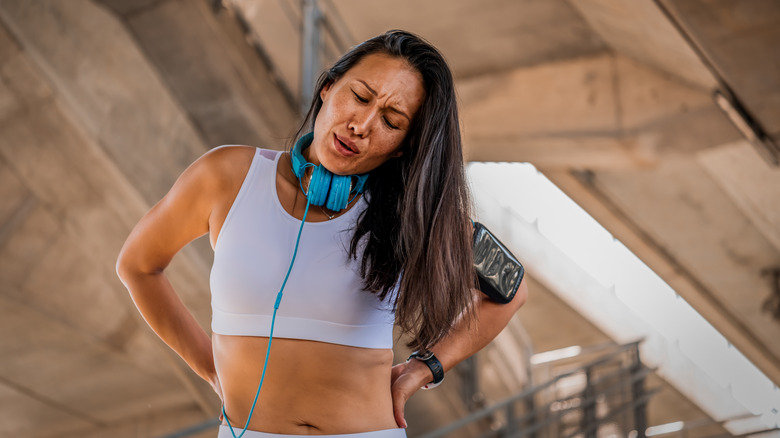 Post exercise muscle soreness