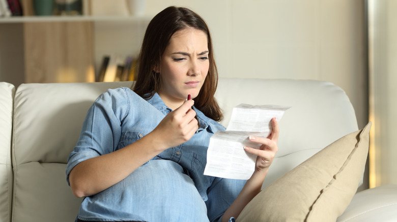 Pregnant woman taking Benadryl for allergies