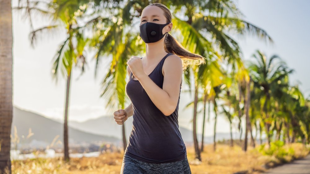 Woman running