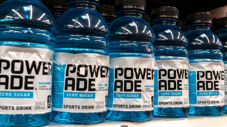 Powerade at a grocery store