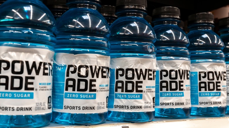 Powerade at a grocery store