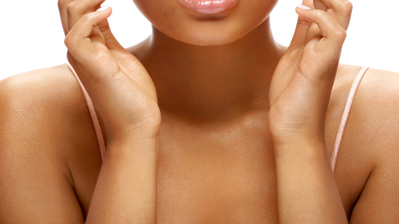 Your Black woman upset about acne