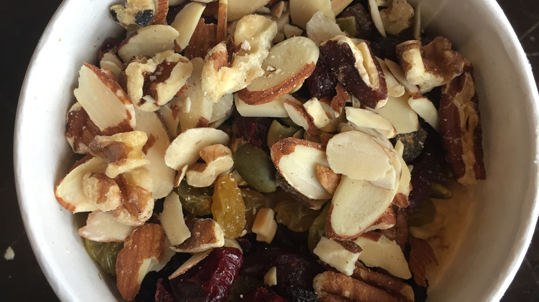 Over view of Starbucks Oatmeal 