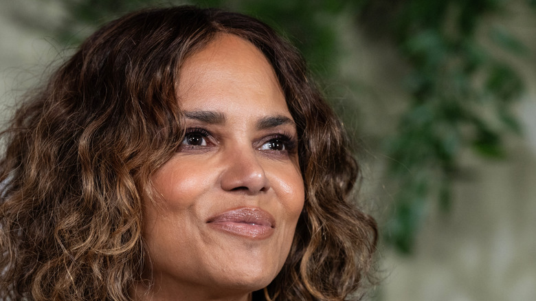 Halle Berry smiling at a public event