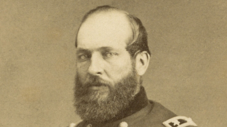 Portrait of former president James Garfield 