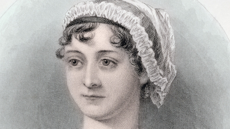 A portrait of Jane Austen