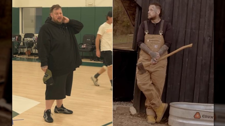 Jelly Roll before and after weight loss