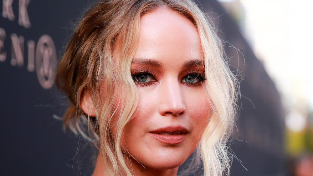 Close up of Jennifer Lawrence
