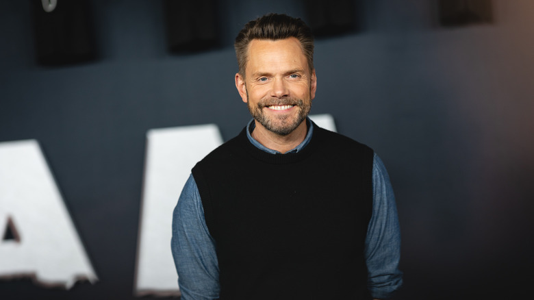 joel mchale at movie premiere