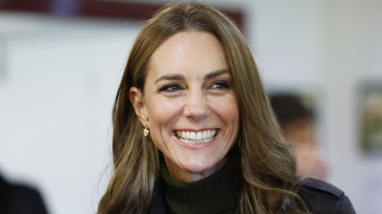 Kate Middleton smiling at a public event
