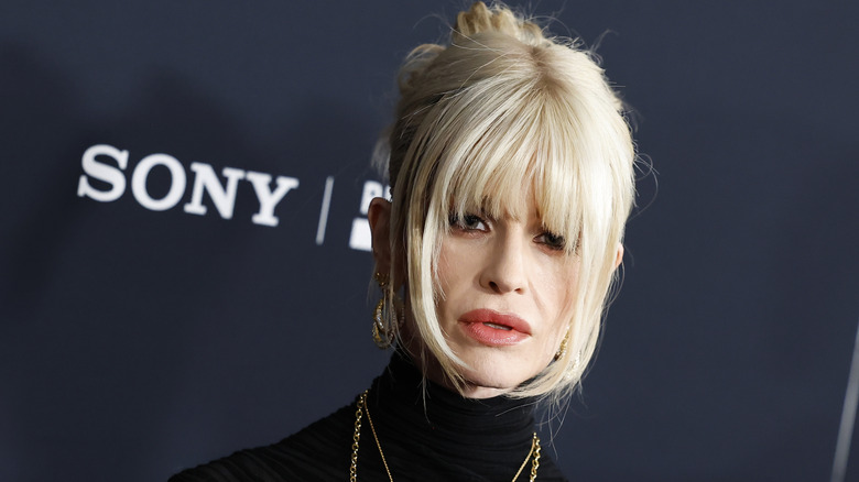 close-up of Kelly Osbourne