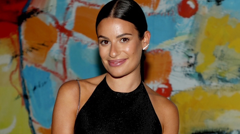 Lea Michele smiling