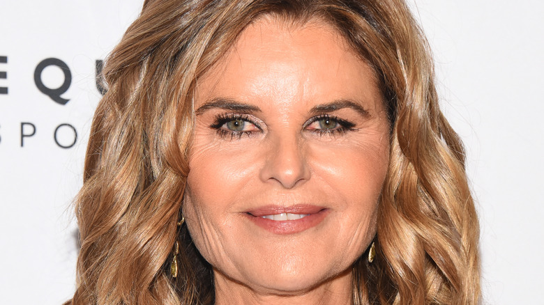 Headshot of Maria Shriver at a Move for Alzheimer's event