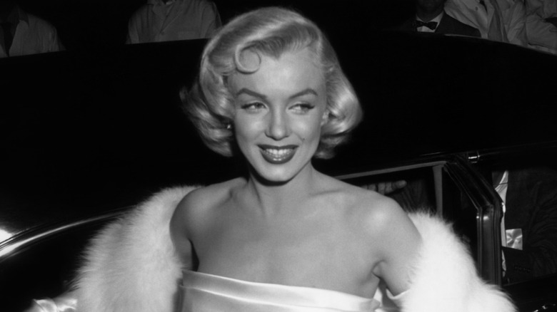 Marilyn Monroe smiling