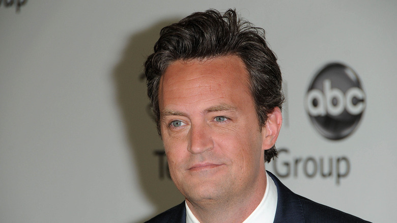 Matthew Perry smiling