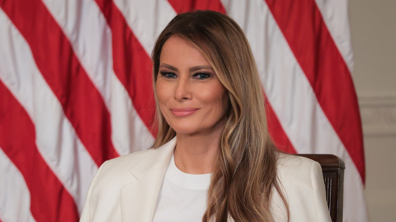 First Lady Melania Trump in 2025