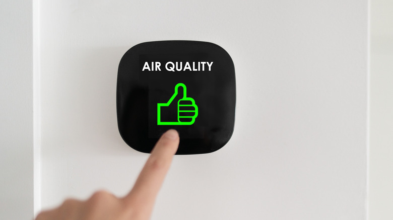 A signal of good air quality
