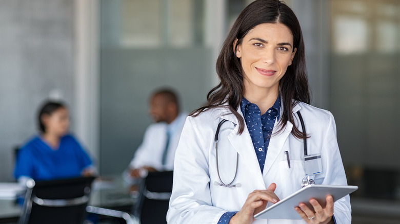 Woman doctor