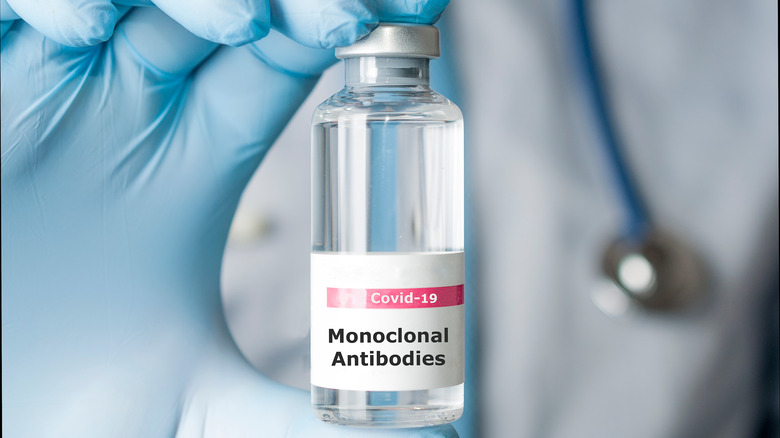 vial of COVID-19 Monoclonal Antibodies