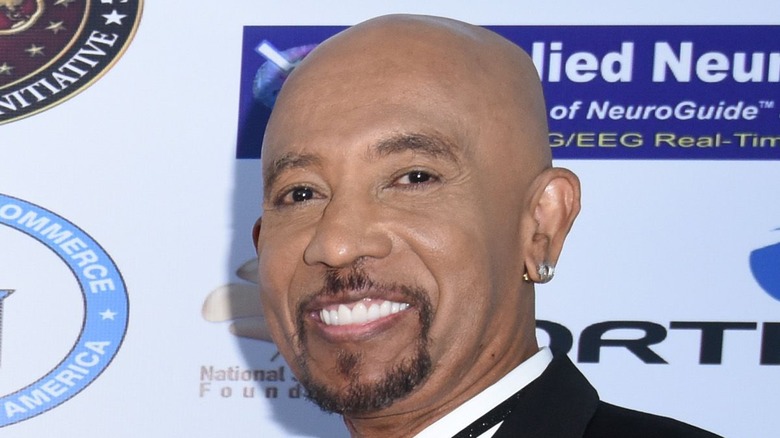 Montel Williams at an advocacy function