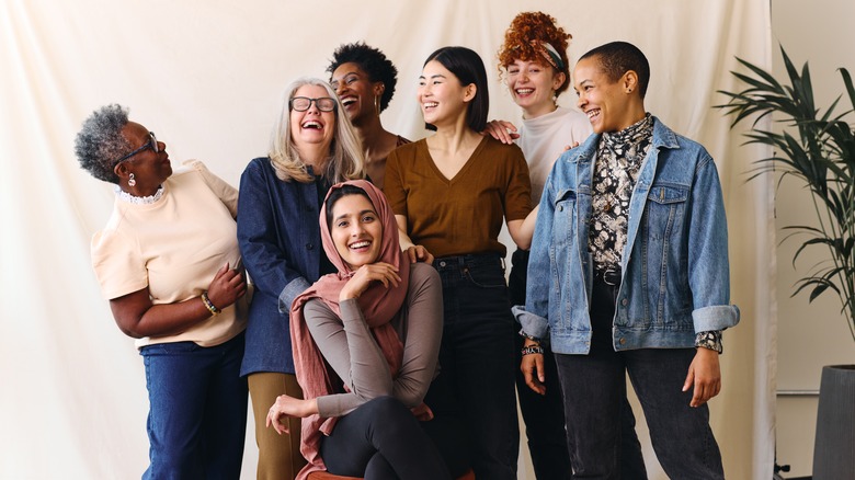 group of diverse women