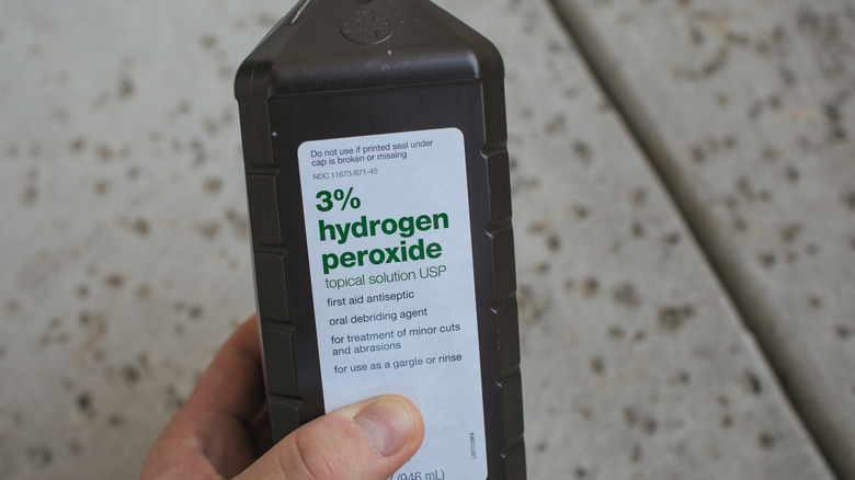 Hydrogen peroxide bottle