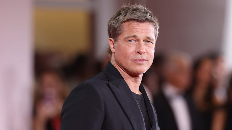 Brad Pitt posing