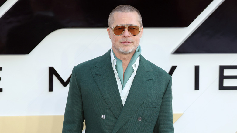 Brad Pitt posing