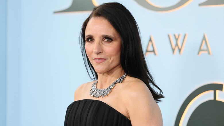 Julia Louis-Dreyfus posing