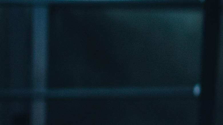 close-up of butt in blue jeans