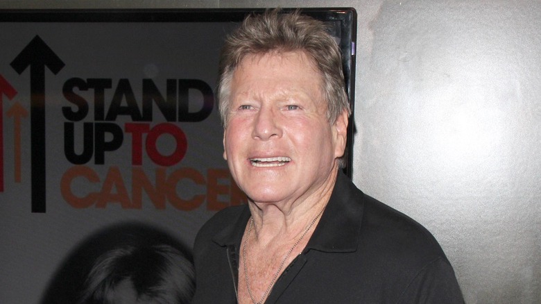 Ryan O'Neal at cancer event