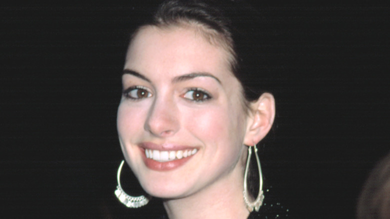Anne Hathaway in 2002 after fame with "The Princess Diaries"