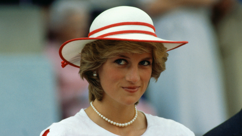 Princess Diana smiling