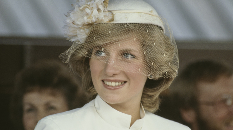 Princess Diana smiling