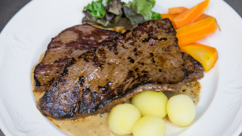 meat and potatoes