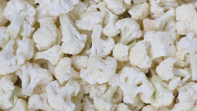 small pieces of cauliflower