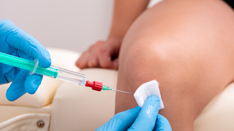 knee cortisone injection