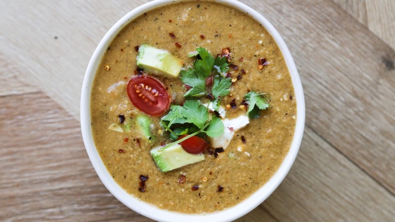 Tomato Cucumber Gazpacho