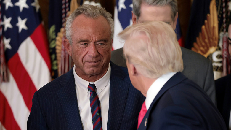 Robert F. Kennedy Jr. and Donald J. Trump at an event