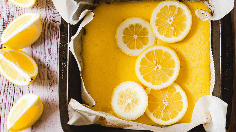 cooked lemon squares