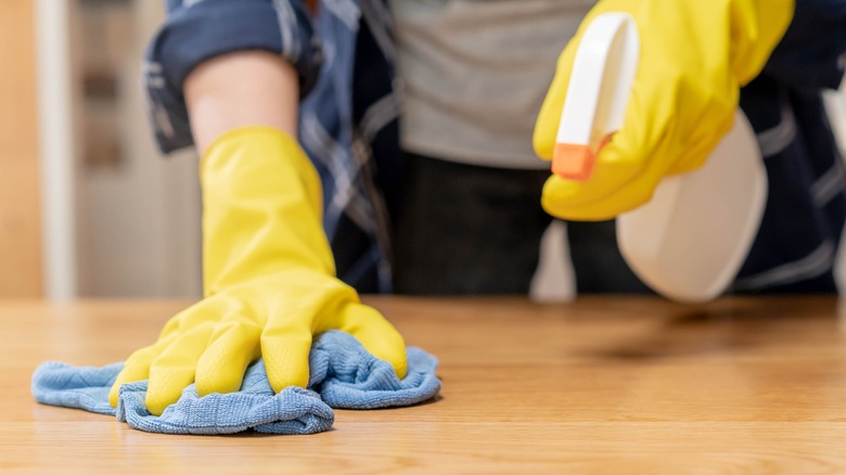 Disinfecting surfaces