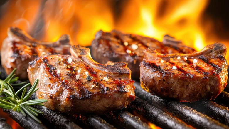 grilled lamb chops